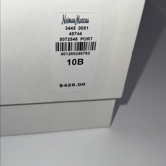 ♥️NWT AEYDE CATRINA NAPPA LEATHER SLINGBACK PUMPS IN BURGUNDY SIZE 40/US10 - Picture 14 of 15